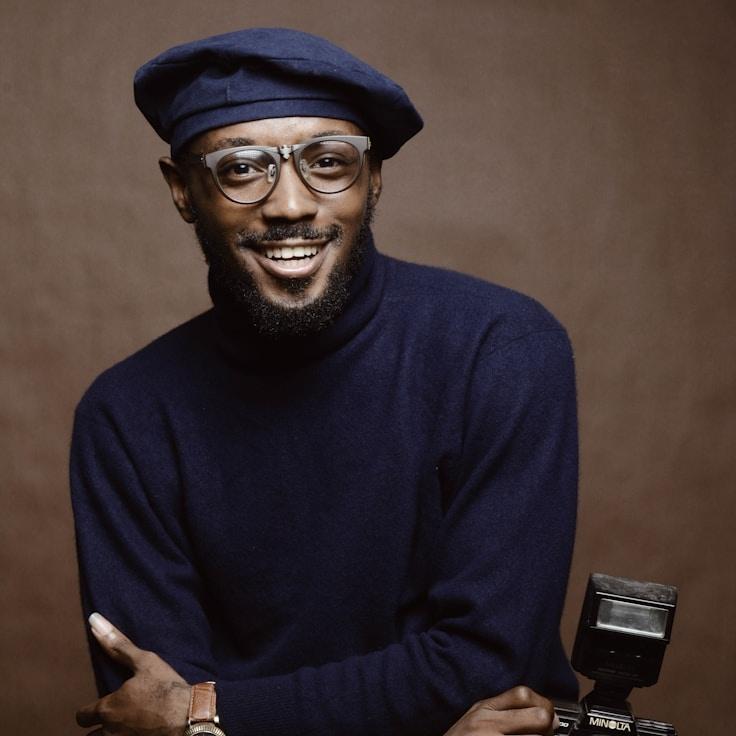 Alex Kim, Client Relations Director, discussing corporate gifting strategy with business clients